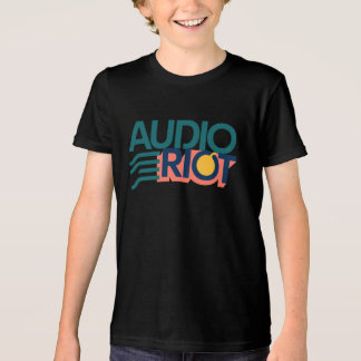 T-shirt En Tri-matière Audio Riot Jeunes Enfants Noir T-shirt