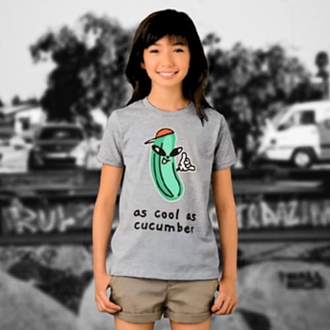 T-shirt En Tri-matière Aussi Cool Que Concombre - Chemise Enfants (Créateur téléchargé)