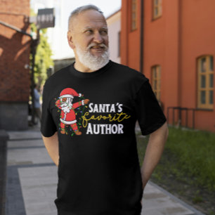 T-shirt En Tri-matière Auteur Xmas Shirts, Drôle Dabbing Père Noël