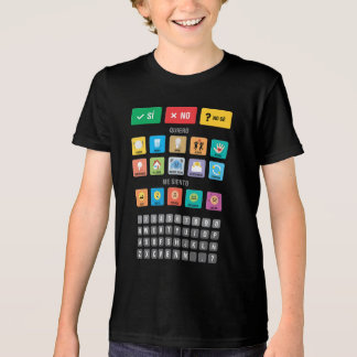 T-shirt En Tri-matière Autisme espagnol AAC PECS Pointing Communication 0
