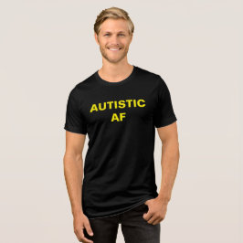 T-shirt En Tri-matière Autiste AF Autisme Neurodiversity Pride