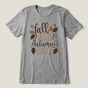 T-shirt En Tri-matière Automne Breeze Feuilles d'automne