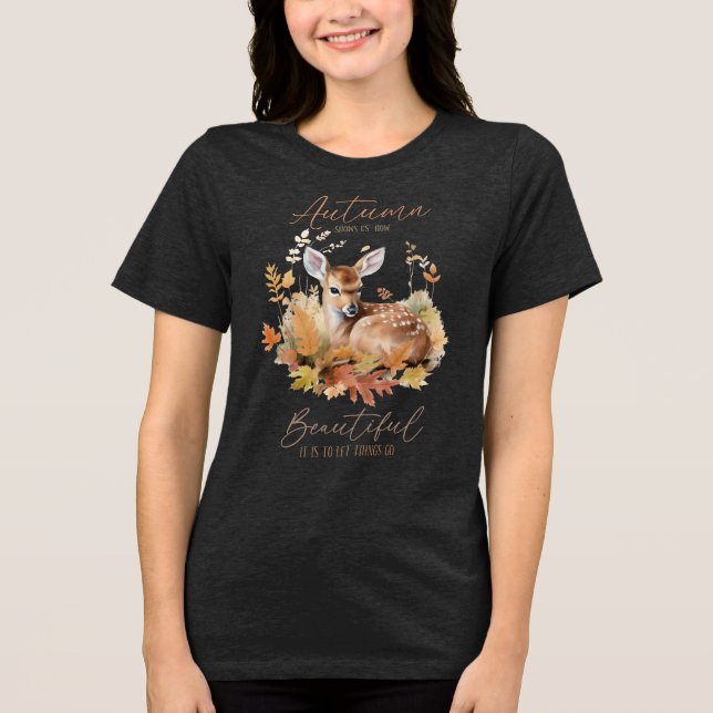 T-shirt En Tri-matière Automne Nous Montre (Recto)