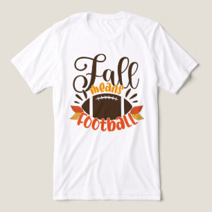 T-shirt En Tri-matière Automne signifie football