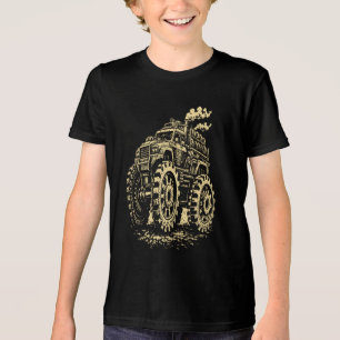T-shirt En Tri-matière Aventure du Monster Truck de l'Apocalypse