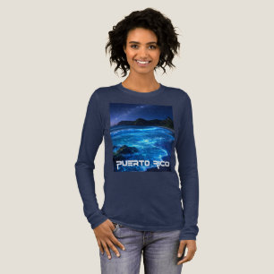 T-SHIRT  EN TRI-MATIÈRE BAIE DES MOUSTIQUES - PORTO RICO