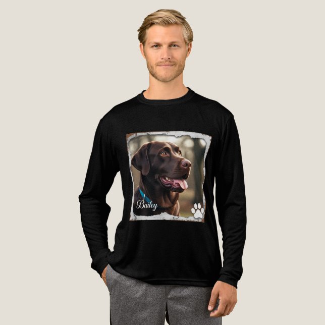 T-shirt En Tri-matière "Bailey" le laboratoire de chocolat (Recto complet)