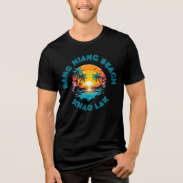 T-SHIRT  EN TRI-MATIÈRE BANG NIANG BEACH-KHAO LAK