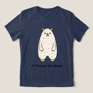 T-shirt En Tri-matière Bear Graphic Tee for Women