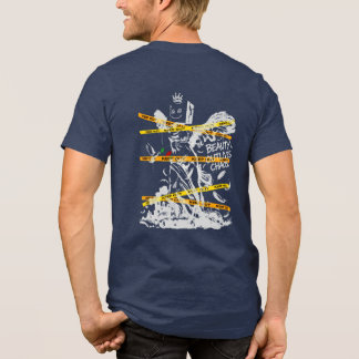 T-SHIRT EN TRI-MATIÈRE BEAUTY_OUTLIVES_CHAOS