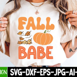 T-shirt En Tri-matière Bébé mou automne Citrouille automne