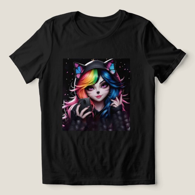 T-shirt En Tri-matière  Bella+Canvas Women's  (Design Recto)