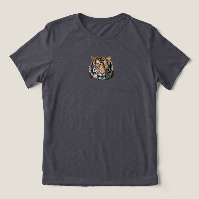 T-shirt En Tri-matière Bengale Tigre main tiré Art numérique (Design Recto)
