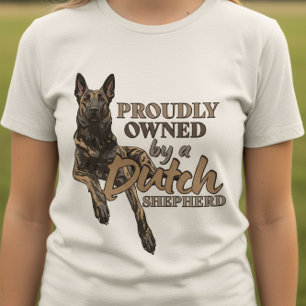 T-shirt En Tri-matière Berger Hollandais -Hollandse Herdershond