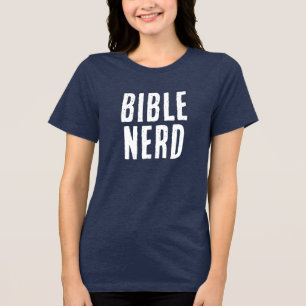 T-shirt En Tri-matière Bible nerd chrétien humour drôle grunge