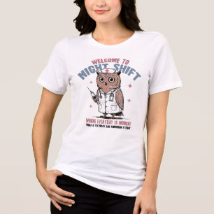 T-shirt En Tri-matière Bienvenue de nuit