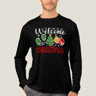 T-shirt En Tri-matière Bienvenue Noël