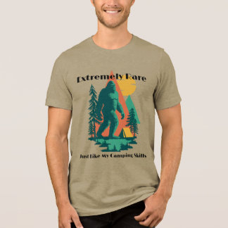 T-shirt En Tri-matière BigFoot Camping Forest Mountains Funny Birthday
