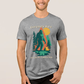 T-shirt En Tri-matière BigFoot Camping Forest Mountains Funny Custom