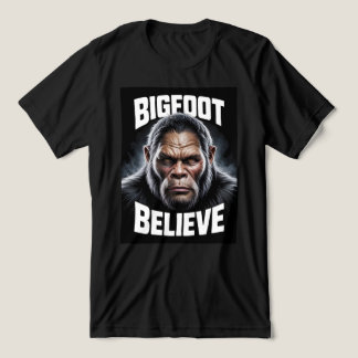T-shirt En Tri-matière Bigfoot Croyez Cryptid Fan T-Shirt