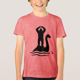 T-shirt En Tri-matière Bigfoot Monstre du Loch Ness