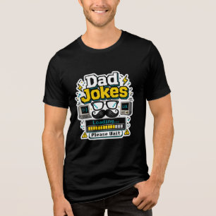 T-shirt En Tri-matière Blagues de Papa Chargement… Veuillez Patienter av