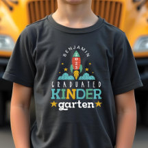 Blast Off Graduated Kindergarten 2022 Rocket Ship