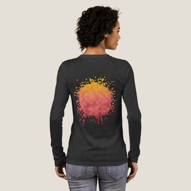 T-shirt En Tri-matière Bloom solstice (Verso complet)