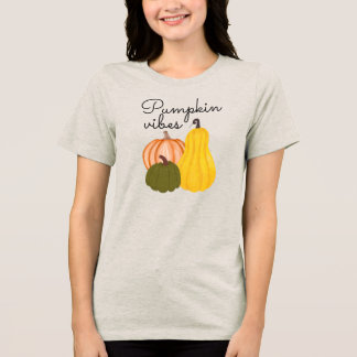 T-shirt En Tri-matière Bonjour Citrouille saison automne Vibes Citrouille