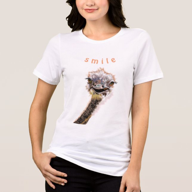 T-shirt En Tri-matière Bonne autruche - (Recto)
