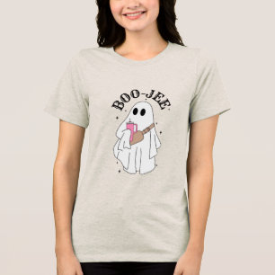T-shirt En Tri-matière BOO JEE Drôle d'Halloween Fantôme Ambiance Surnatu