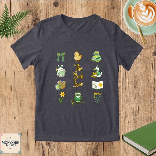 T-shirt En Tri-matière Book Lover Spring Edition (Créateur téléchargé)