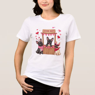 T-shirt En Tri-matière Booth de baisage pour chien de taureau français