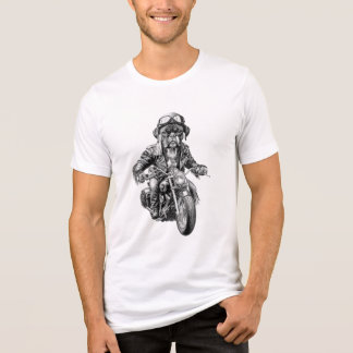 T-shirt En Tri-matière Boxer Biker Chien