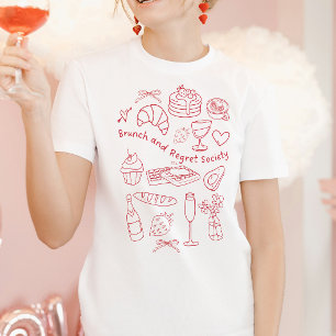 T-shirt En Tri-matière Brunch et Regret Society