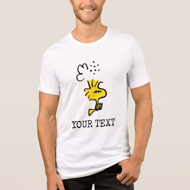 T-shirt En Tri-matière cacahuètes | Bois éteint (Recto)