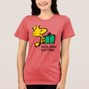T-shirt En Tri-matière cacahuètes Cadeau de Noël Woodstock