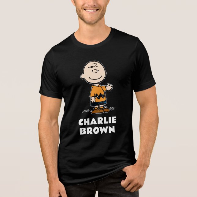 T-shirt En Tri-matière cacahuètes | Charlie Brown (Recto)