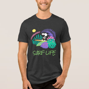 T-shirt En Tri-matière cacahuètes   Cowabunga Snoopy