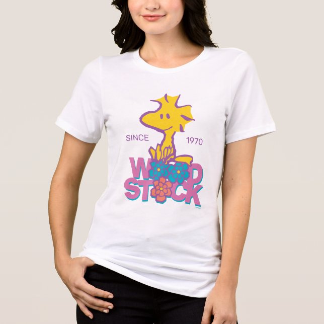T-shirt En Tri-matière cacahuètes | Fleurs de bois (Recto)
