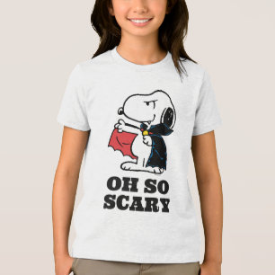 T-shirt En Tri-matière cacahuètes   Halloween Snoopy Vampire