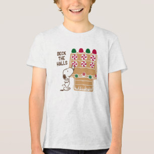 T-shirt En Tri-matière cacahuètes   Maison en pain d'épice