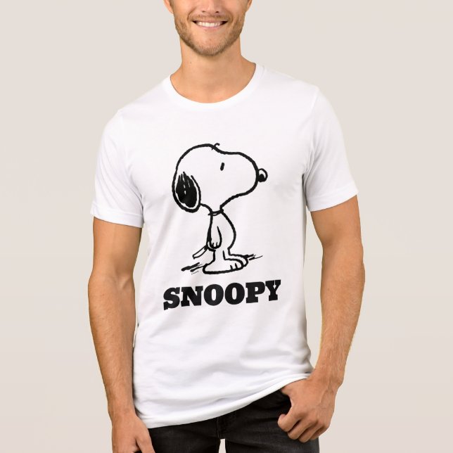 T-shirt En Tri-matière cacahuètes | Snoopy (Recto)
