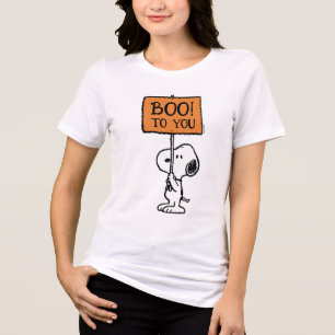T-shirt En Tri-matière cacahuètes   Snoopy Boo !