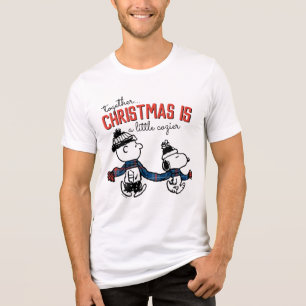 T-shirt En Tri-matière cacahuètes Snoopy & Charlie Brown Winter Scarf