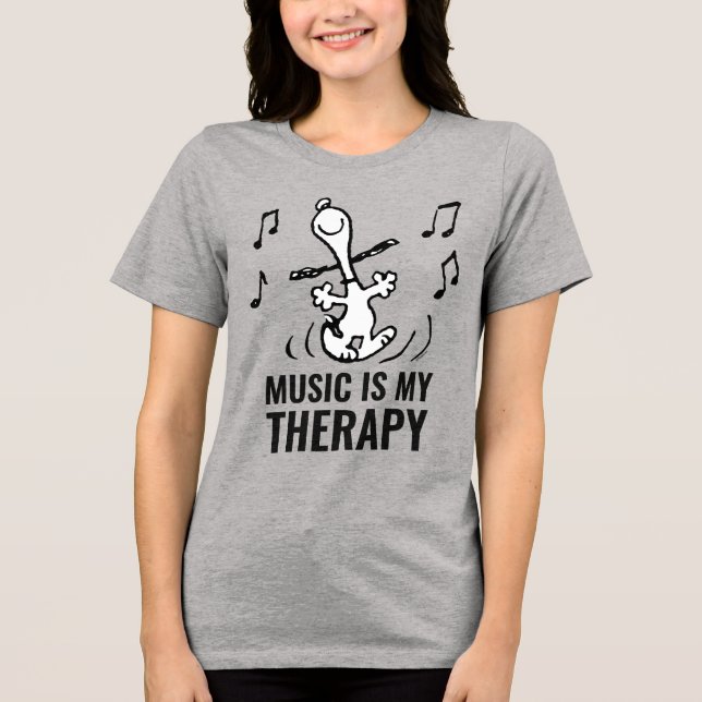 T-shirt En Tri-matière cacahuètes | Snoopy Dancing (Recto)