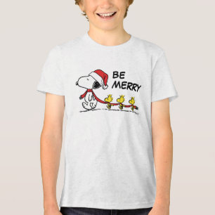 T-shirt En Tri-matière cacahuètes   Snoopy & Friends Winter Scarf