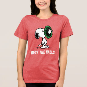 T-shirt En Tri-matière cacahuètes Snoopy pour les fêtes