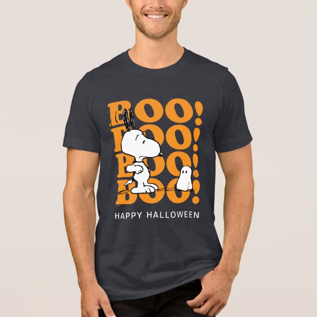 T-shirt En Tri-matière cacahuètes | Snoopy & the Boos (Recto)