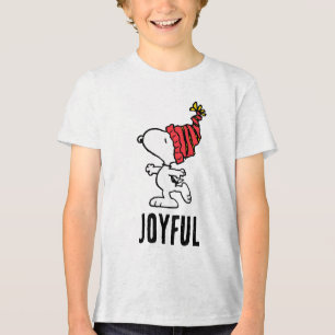 T-shirt En Tri-matière cacahuètes Snoopy Winter Beanie Casquette